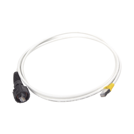 Patch Cord Reforzado Industrial (Ruggedized), Cat6A Blindado S/FTP, CM/LS0H, 3 Ft