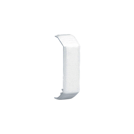 Unión recta de tapa, para uso con canaleta T45, Material PVC Rígido, Color Blanco Mate