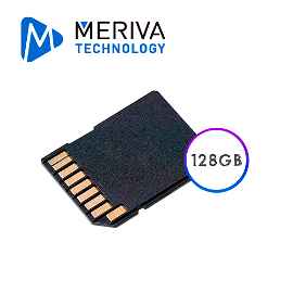 TARJETA SD 128GB PARA DVRS MOVILES MERIVA TECHNOLOGY MSD128GB OPTIMIZADA VIGILANCIA