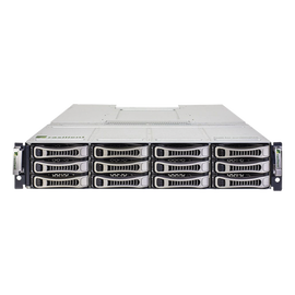 Unidad de expansión para PS5012 / Doble fuente de poder / Con 12 discos duros de 6TB