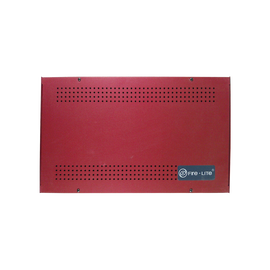 Gabinete para dos baterías de respaldo de 18 AH. Aplicaciones para sistemas de detección de incendio (FAS).