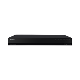 NVR de 12 Megapíxel con Wisenet Wave Embebido / Incluye 4 Licencias / 1TB Incluido / 8 canales / 8 puertos PoE+ / H.265 & WiseStream / E/S de alarma