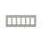 Placa de pared para 6 espacios