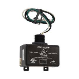 Dispositivo de protección contra sobretensiones, con cable duro 220-240V