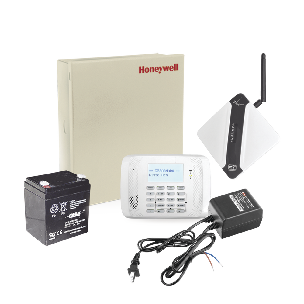 Kit de Alarma VISTA48LA con Comunicador Universal PEGASUSNXII Gprs y Ethernet