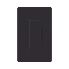 Atenuador (dimmer) Auxiliar de pared, compañero de atenuadores multilocación color negro