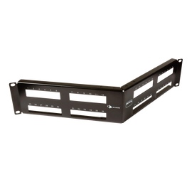 Patch Panel MAX Modular, de 48 Puertos, Angulado, 2UR