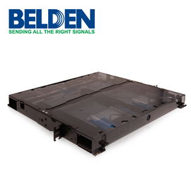 CHAROLA FIBRA ÓPTICA RACK BELDEN ECX-01U P/2 ADAPTADORES FRAME O CASSETES CHAROLA FIBRA ÓPTICA RACK BELDEN ECX-01U P/2 ADAPTADORES FRAME O CASSETES