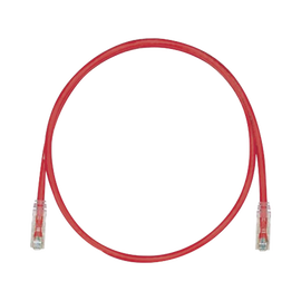 Cable de Parcheo TX6, UTP Cat6, 24 AWG, CM/LSZH, Color Rojo, 7ft