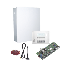 KIT de Panel de Alarma Hibrido/Teclado 6162RF Y Comunicador MN02LTEM - 2 años de servicio incluidos