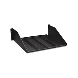 Charola para soportar equipo en Rack de 19in, ventilada, 3UR, Color Negro Charola para soportar equipo en Rack de 19in, ventilada, 3UR, Color Negro