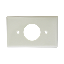 Placa de plástico para contacto sencillo.