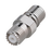 Adaptador de QMA (Quick Mate) Macho a Mini-UHF Hembra, Bronce Blanco /Oro /Teflón.