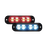 Luz auxiliar con 4 LEDs color rojo-azul