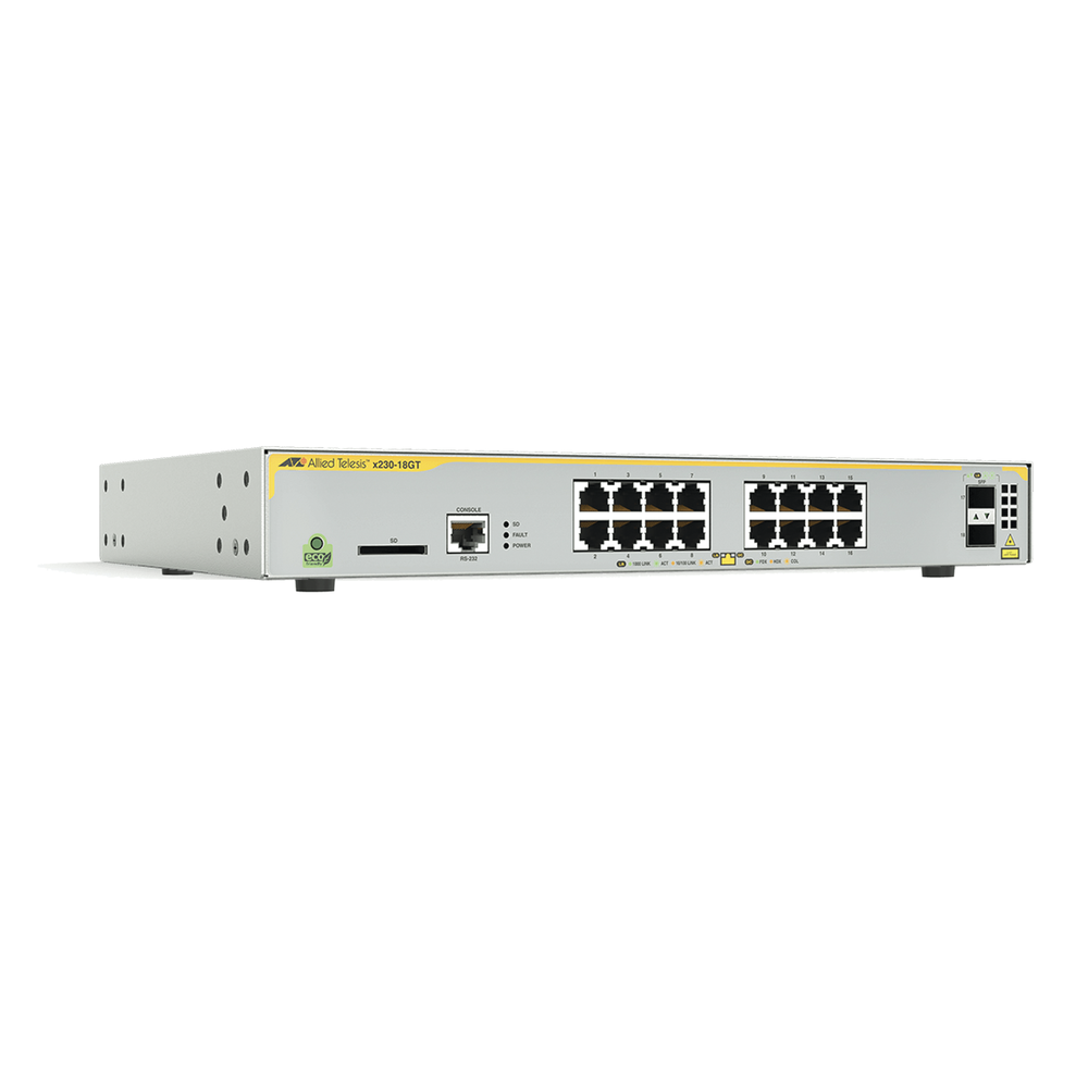 Switch Administrable Capa 3, 16 puertos 10/100/1000 Mbps + 2 puertos SFP Gigabit Switch Administrable Capa 3, 16 puertos 10/100/1000 Mbps + 2 puertos SFP Gigabit