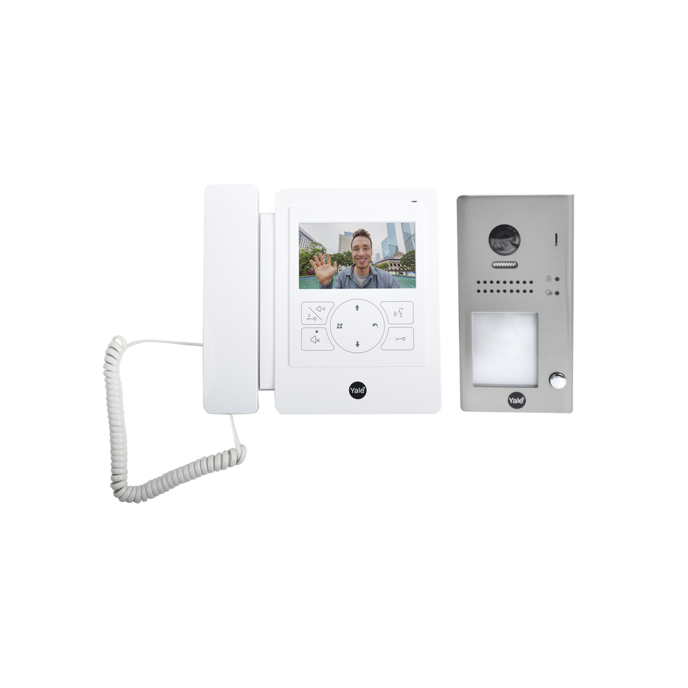 Kit de VideoPortero YDV4702: Frente de Calle y Monitor/ Hasta  16 Monitores/ Función Guardia