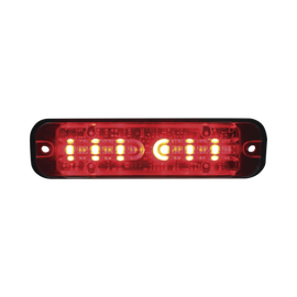 Luz roja de advertencia ámbar SAE Clase I