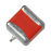Capacitor de Tantalio tipo SMD de 22 uFd, 35 Vcd para C2, C4, C7, C18, C23, C34 y C52 del Monitor COM-3010.