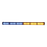 Barra Direccionadora de trafico Megathin stick, color rojo, 35 pulgadas