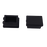 Inserto ciego para placas acopladoras LP-FO-D06 y LP-FO-D12, color negro