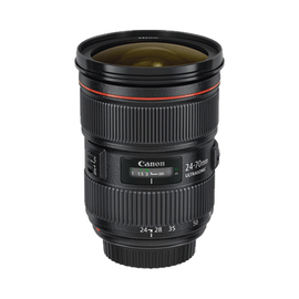 Lente Canon 24 - 70mm f2.8 / 8K / Auto-Iris / Compatible con Cámaras TNB-9000