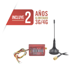 Comunicador 3G/4G Dual SIM / INCLUYE 2 AÑOS 3G/4G sin Limites / Aplicación Gratuita / Cero Configuración / Compatible Honeywell/DSC/CROW/PIMA