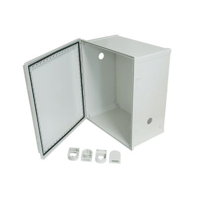 Gabinete NEMA 4X con Ventilas, 406.4 (W) x 457.2 (H) x 254 (D) mm. Ideal para DVR con Fuente de Poder y Baterías de Respaldo. Gabinete NEMA 4X con Ventilas, 406.4 (W) x 457.2 (H) x 254 (D) mm. Ideal para DVR con Fuente de Poder y Baterías de Respaldo.