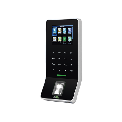Lector Biométrico / Sensor SILKID inmune a huellas falsas / 3,000 Usuarios / Función ADMS / WiFi / Teclado táctil