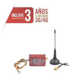 Comunicador 3G/4G Dual SIM / INCLUYE 3 AÑOS 3G/4G sin Limites / Aplicación Gratuita / Cero Configuración / Compatible Honeywell/DSC/CROW/PIMA