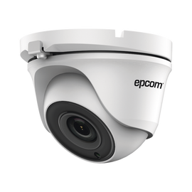 Eyeball TURBOHD 1 Megapixel (720p) / METALICA / Gran Angular 92° / Lente 2.8 mm / IR Inteligente 20 mts / Exterior IP66 / TVI-AHD-CVI-CVBS / dWDR