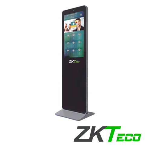 DISPOSITIVO ANDROID INTELIGENTE MULTIUSOS ZK FACEKIOSK-V43 RECONOCIENTO FACIAL EN LUZ VISIBLE PANTALLA DE 43IN.