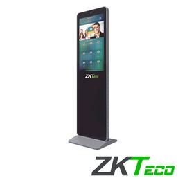 DISPOSITIVO ANDROID INTELIGENTE MULTIUSOS ZK FACEKIOSK-V43 RECONOCIENTO FACIAL EN LUZ VISIBLE PANTALLA DE 43IN.