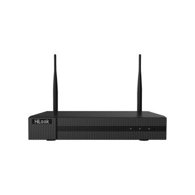 NVR 4 Megapixel / 8 canales IP / 1 Bahía de Disco Duro / 2 Antenas WIFI / Salida de Vídeo Full HD