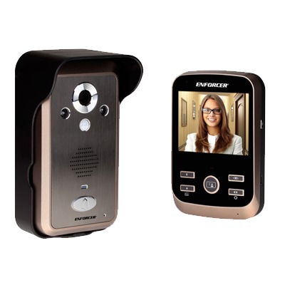 Kit de TV Portero inalámbrico expandible a 3 monitores/ cámara con ángulo de visión de 120°/ sensor PIR/ iluminación IR / memoria interna/batería recargable. Kit de TV Portero inalámbrico expandible a 3 monitores/ cámara con ángulo de visión de 120°/ sensor PIR/ iluminación IR / memoria interna/batería recargable.