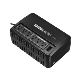 UPS de 500 VA, Topología Línea Interactiva, Entrada 120 Vca NEMA 5-15P, y 6 Salidas NEMA 5-15R, Con Regulador de Voltaje (AVR)