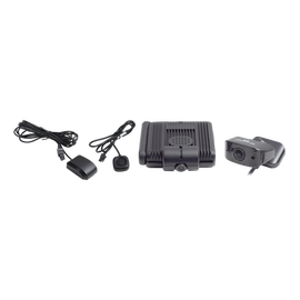 MDVR dual IP, incluye módulos de 3G y GPS. Cuenta con 2 Cámaras IP e incluye botón de pánico