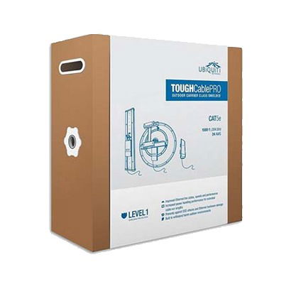 Bobina de cable de 305 metros, Cat5e exterior blindado color negro, ideal para proteger tu red de ambientes extremos y descargas electrostáticas Bobina de cable de 305 metros, Cat5e exterior blindado color negro, ideal para proteger tu red de ambientes extremos y descargas electrostáticas