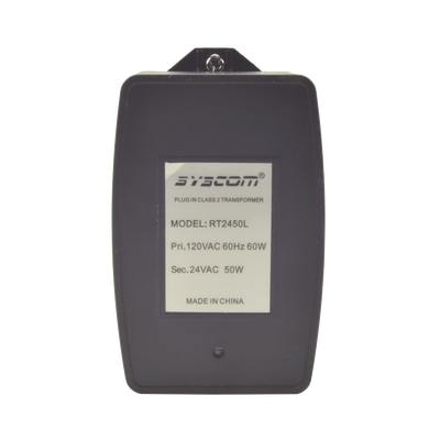 Transformador de 24 Vca, 50 VA cuenta con fusible interno fácilmente intercambiable (UDL004)