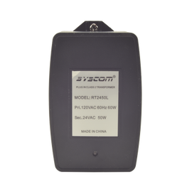 Transformador de 24 Vca, 50 VA cuenta con fusible interno fácilmente intercambiable (UDL004)