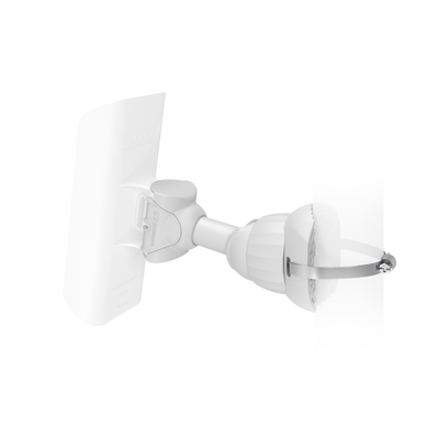 Montaje de pared o mástil con ajuste preciso de 3 ejes para NanoStation LOCO M2,/M5 de Ubiquiti