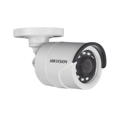 Bala TURBO 2 Megapíxel (1080p) / Gran Angular 106° / Lente 2.8 mm / 20 mts Smart IR / Exterior IP66 / 4 Tecnologías (TVI / AHD / CVI / CVBS)