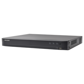 DVR 4 Megapixel / 4 Canales TURBOHD + 2 Canales IP / 1 Bahía de Disco Duro / 1 Canal de Audio / Vídeoanálisis