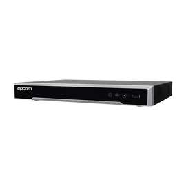 DVR 8 Megapixel / 4 Canales TURBOHD + 4 Canales IP / 1 Bahía de Disco Duro / 4 Canales de Audio / Audio por coaxitron / 4 Entradas de alarma / Vídeoanálisis