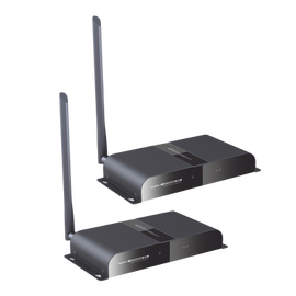 Kit extensor inalámbrico HDMI de 200 metros, protocolo HDbitT, control IR, 1080 p@50/60 Hz, compatible con HDCP.