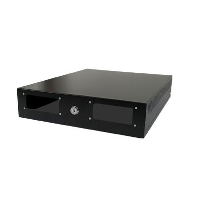 Gabinete de Seguridad para DVR/NVR. Tamaño Grande (ver dimensiones de equipo compatible). Gabinete de Seguridad para DVR/NVR. Tamaño Grande (ver dimensiones de equipo compatible).