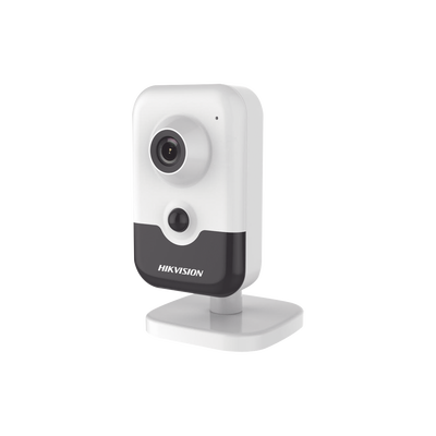 Cubo IP 4 Megapixel / Serie PRO / WiFi / Lente 2.8 mm / 10 mts IR EXIR / PoE / Sensor PIR / H.265+ / Interior / Micro SD / Audio de Dos Vías