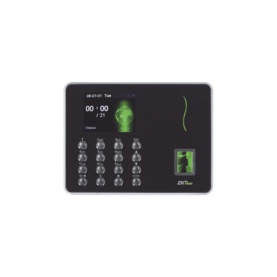 Checador para Tiempo y Asistencia con reportes en Excel por USB (Funcion SSR)  / 1,000 huellas / NO requiere software