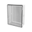 Gabinetes NEMA, cuerpo gris, cubierta transparente (250 x 350 x 150 mm), para interior y exterior