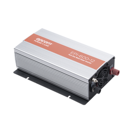 Inversor de Corriente Onda Pura 600W, Ent: 12 Vcd, Sal: 115 Vca 60 Hz