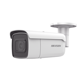 Bala IP 8 Megapixel (4K) / Serie PRO + /  50 mts IR EXIR / Lente Mot. 2.8 a 12 mm / Ultra Baja Iluminación IP67 / IK10 / Videoanaliticos Integrados / WDR 120dB / Audio y Alarmas / PoE+